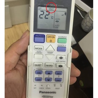Điều khiển điều hòa 2c panasonic inverter cho mùa hè mát lạnh