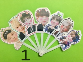 Quạt xoè đầu to BTS