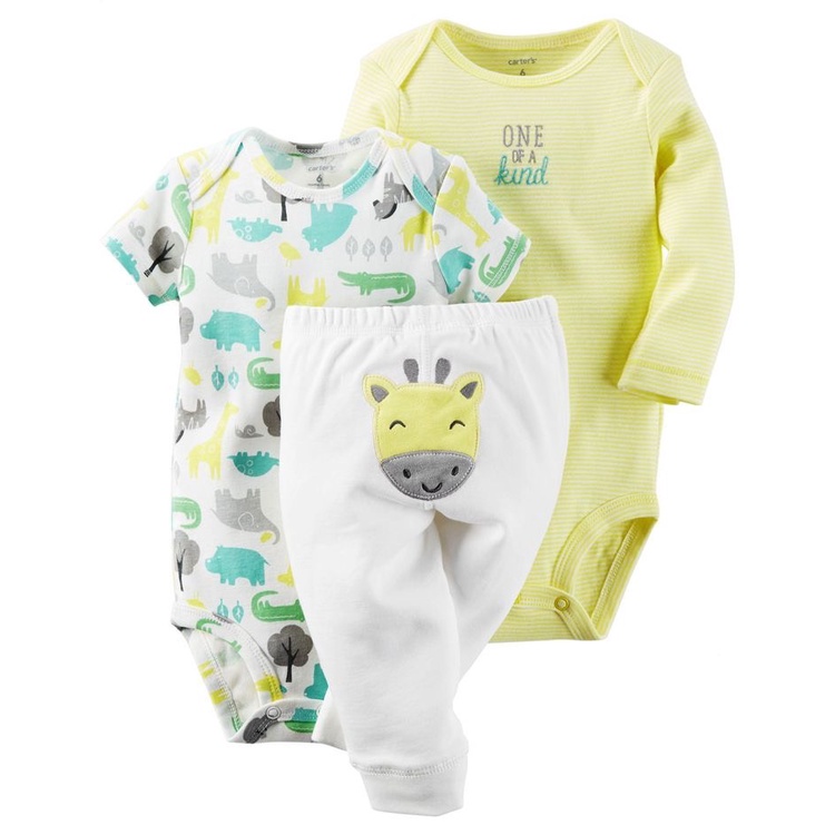 Set 3 món C'4RT£R dài bé trai (3-13kg)