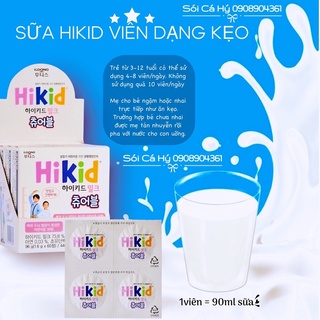 [ 2/2025 ] SỮA HIKID DẠNG VIÊN KẸO Hộp 60Viên