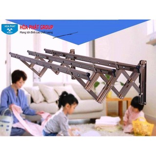 Giàn Phơi Thông Minh Gắn Tường K02 Champagne