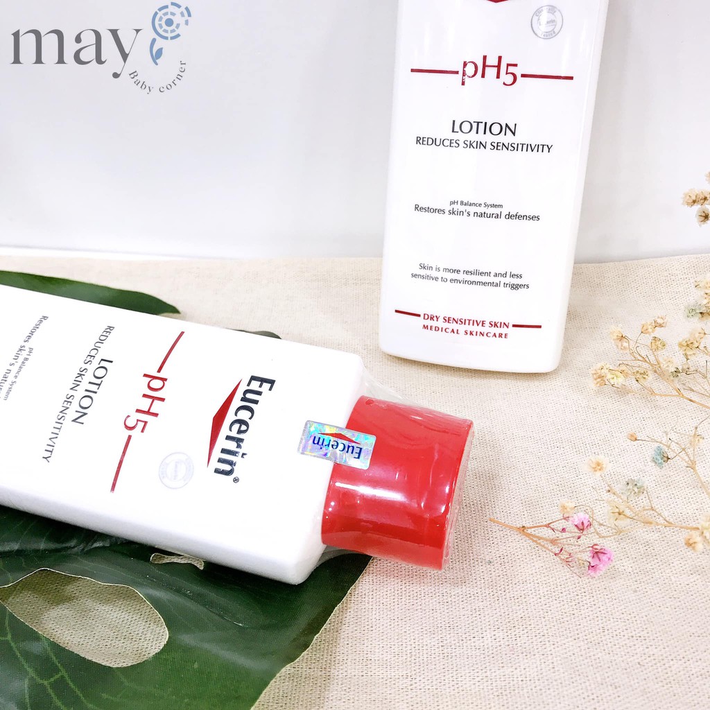 [CHÍNH HÃNG] Sữa dưỡng thể Eucerin Sensitive Skin pH5 Lotion 250ml