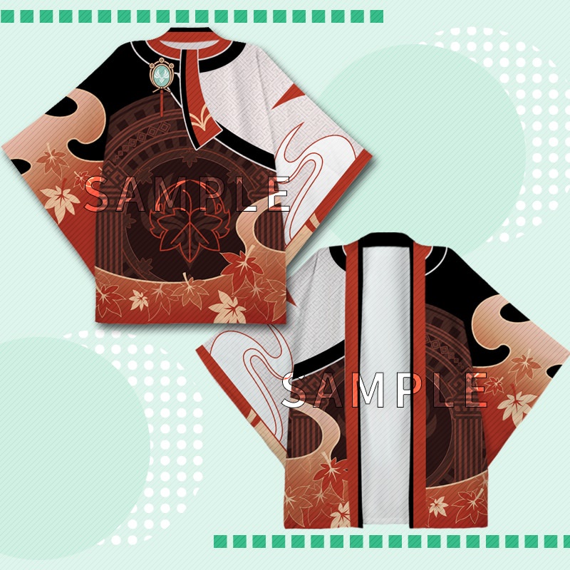 Trò chơi Genshin Impact Kaedehara Kazuha Xiao Tartaglia Barbatos Cosplay Trang phục Áo khoác Đồng phục Áo choàng Kimono Haori Áo sơ mi Unisex