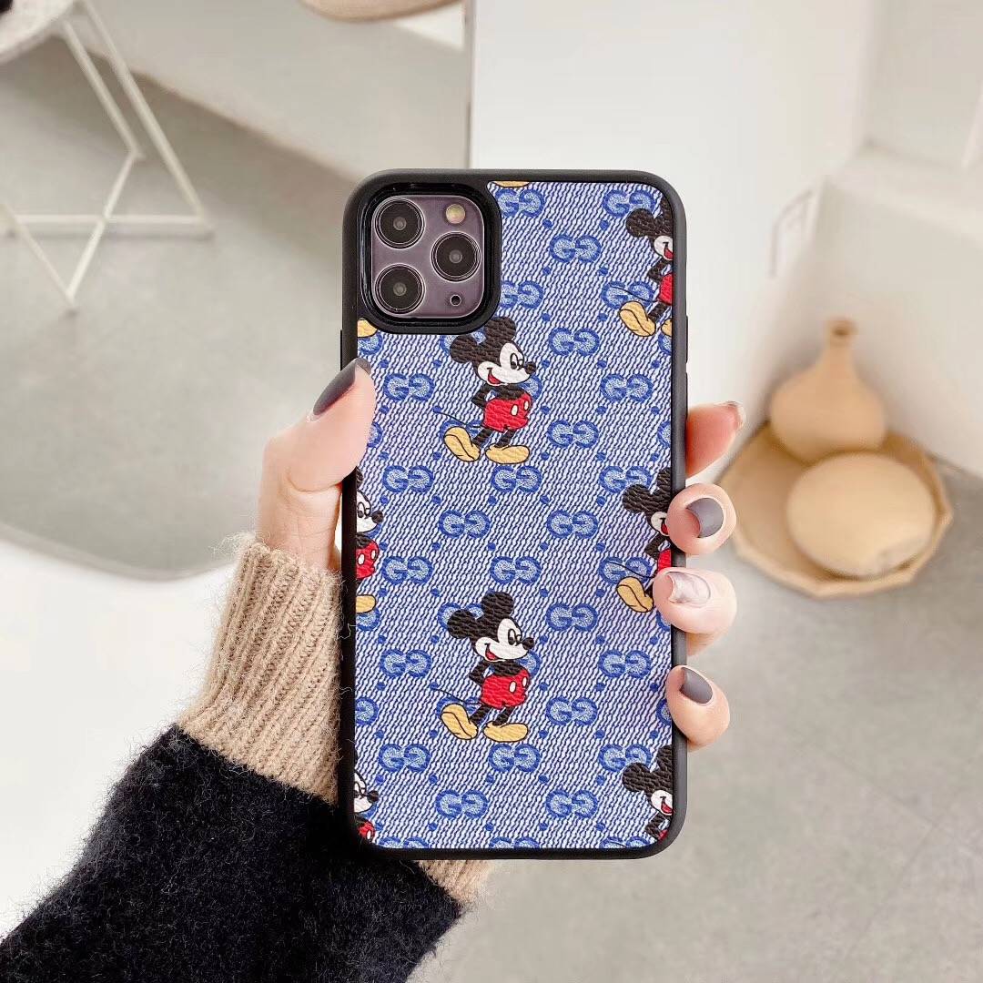 Ốp Điện Thoại Da Họa Tiết Gucci Mickey Cho Opporeno3 A31 F11Pro R17 Ax7Pro R15 R11 R9Plus F9 | BigBuy360 - bigbuy360.vn