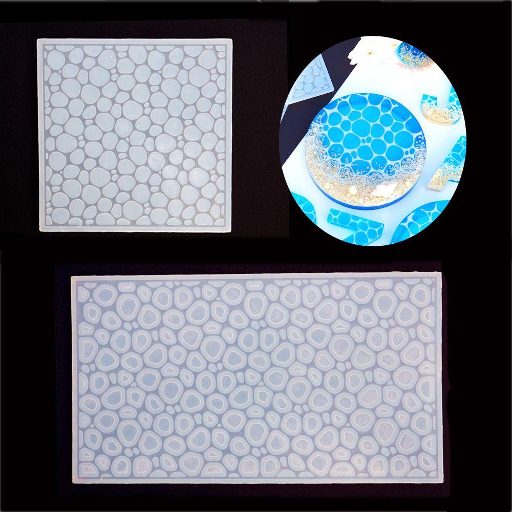 MUVAKO Khuôn Làm Đồ Thủ Công Bằng Nhựa Resin|Khuôn Tạo Hình Gợn Sóng Nước Bằng Epoxy UV
