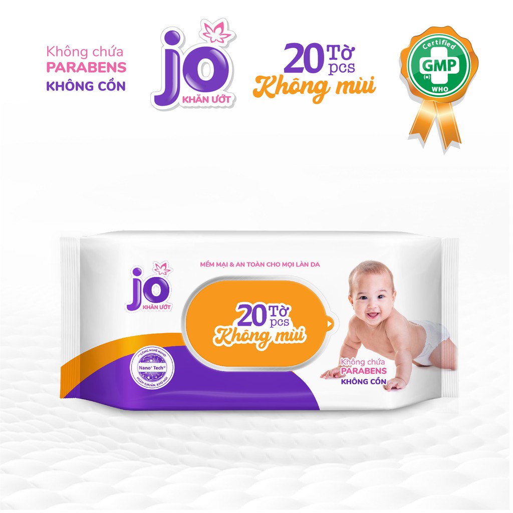 (New) Khăn ướt JO cao cấp M10/M20