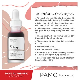 Serum The Ordinary AHA 30% + BHA 2% 30ml
