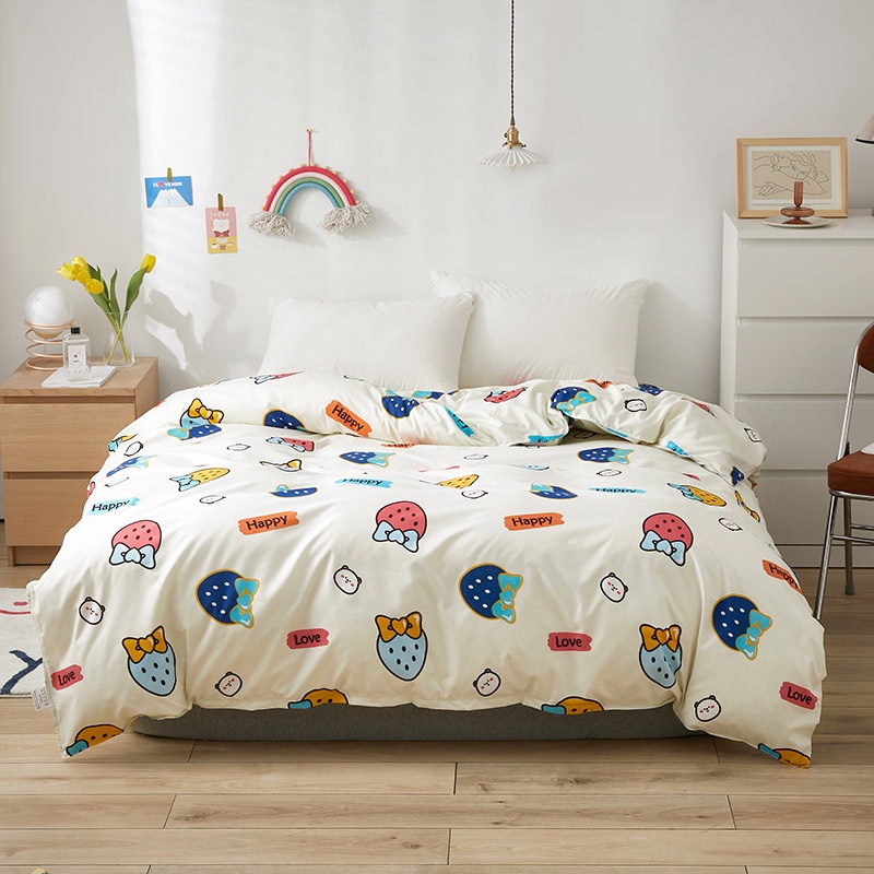 Abraca Dabra Chăn ga trải giường và vỏ gối1m5 và 1m8  2m chất liệu cotton thân thiện với da