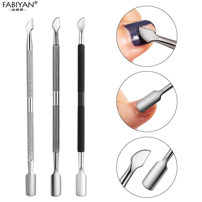 Dụng cụ đẩy tẩy lớp biểu bì da chết và gel UV FABIYAN 5 màu