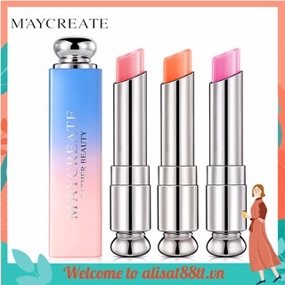 [Hàng mới về] Son dưỡng môi MAYCREATE đổi màu theo nhiệt độ