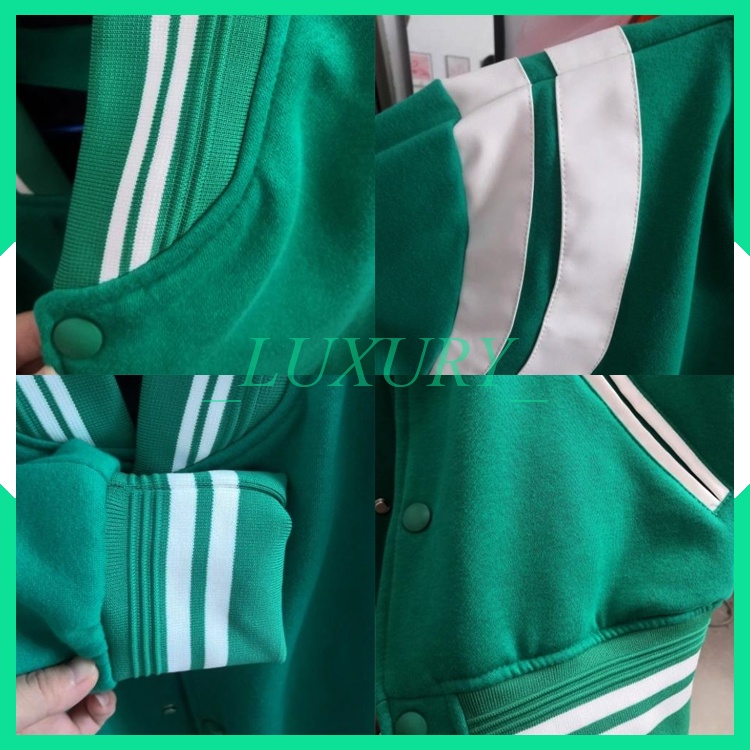 Áo Khoác Bomber Teddy Unisex Thời Trang Nam Nữ Cao Cấp