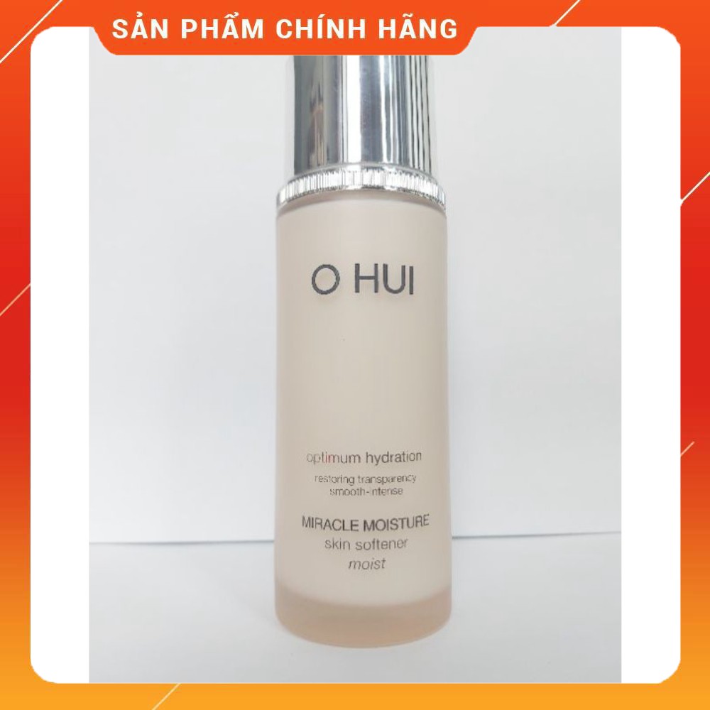 Nước hoa hồng dưỡng ẩm cho da khô OHUI Miracle Moisture Skin Softener Moist 100ml