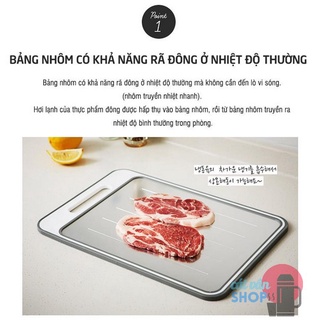 Thớt Rã Đông 2 Mặt Kháng Khuẩn Lock&Lock CSC411