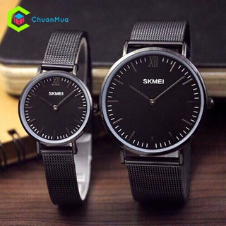 Đồng hồ Đôi Skmei 1181-1185 dây thép lưới