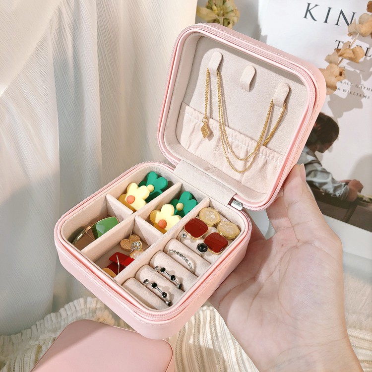 Hộp Đựng Trang Sức Thiết Kế Đơn Giản Phong Cách Hàn Quốc