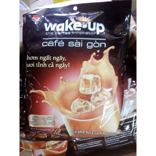 Cà phê sữa Wake-up cafe Sài Gòn - Túi 24 gói