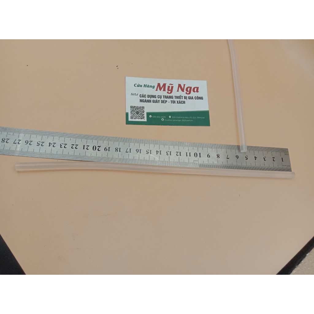 Keo nến silicon 7mm 10mm 11mm dài 24cm dùng cho máy bắn kéo thường và T.O.P