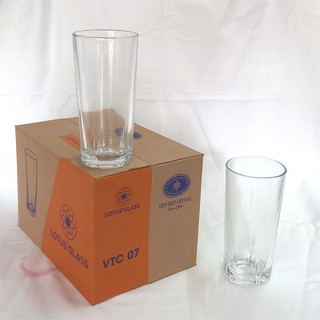 Cốc Thủy Tinh Chịu Nhiệt Uống Bia Nước Giải Khát Giá Rẻ Hàng Việt Tiệp Mã 07