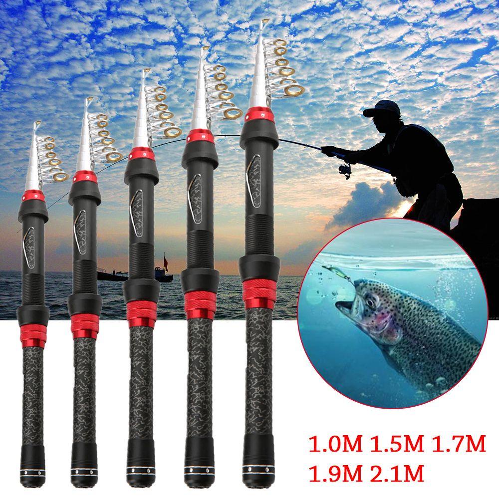 Cần Câu Cá Mini Siêu Nhẹ Có Thể Thu Gọn Tiện Dụng Mang Theo Du Lịch