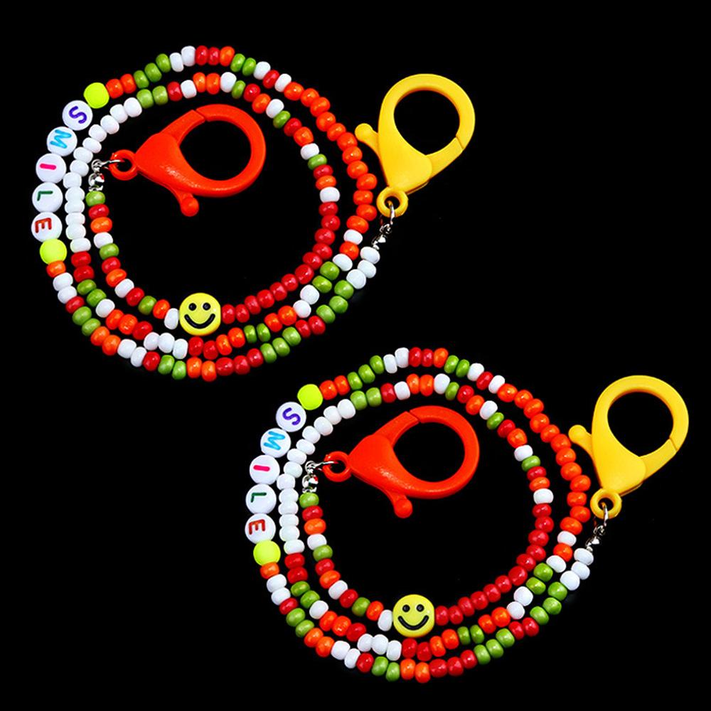 Dây Đeo Mắt Kính Hình Mặt Cười Chống Thất Lạc WMES15H Thời Trang