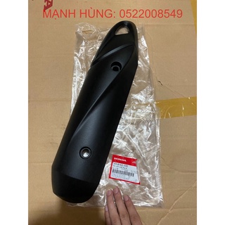 Ốp bô/tấm cách nhiệt ống xả honda chính hãng vision cũ 110 2012/2013