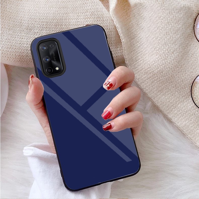 Ốp Lưng REALME Q2/ V5 Mặt kính gương sáng bóng cao cấp