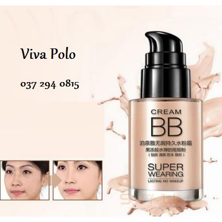 Kem Nền BB cream Super Wearing Lameila Auth Nội Địa