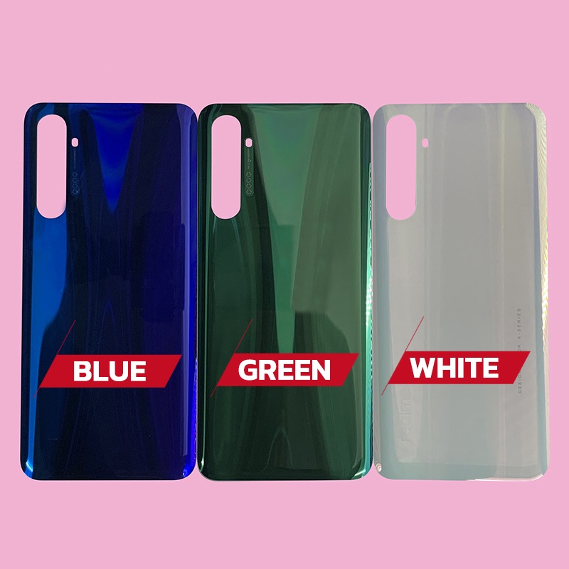 Nắp Lưng Điện Thoại Bằng Kính Thay Thế Chuyên Dụng Cho OPPO Realme Q2 X2 X7 Pro