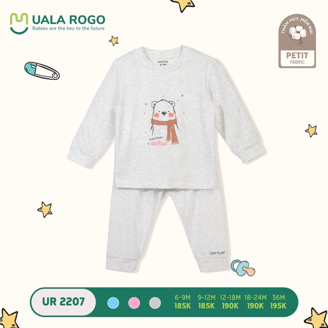 Bộ Uala dài Petit gấu