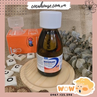 Mucosolvan Đức 100ml - Hỗ trợ giảm đờm