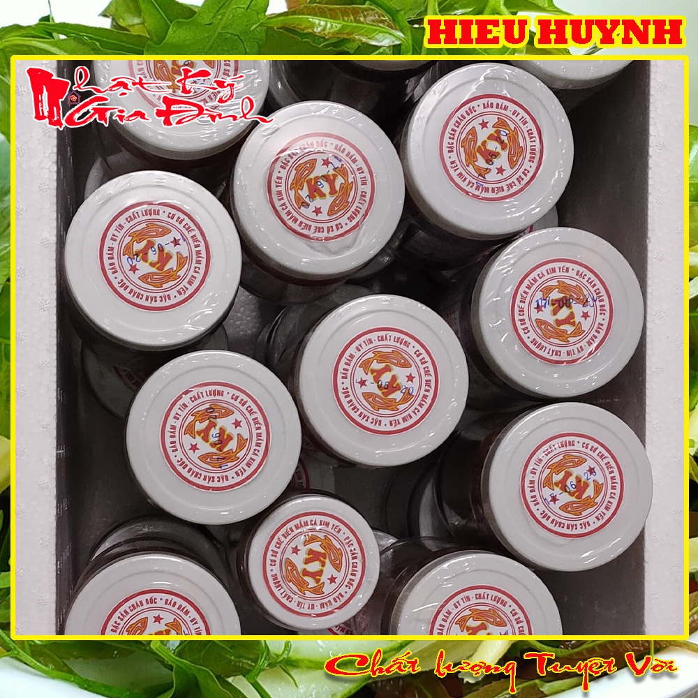 500gr Mắm Cá Linh Xay Châu Đốc Dùng Nấu Bún Mắm, Lẩu Mắm Đặc Biệt Thơm Ngon Hiệu Kim Yến
