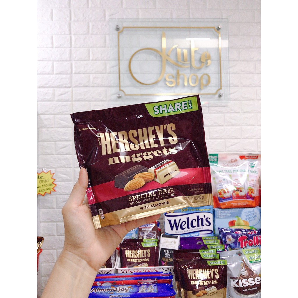 {HSD 03/22} USA - Socola Hershey’s Nuggets – Kisses các loại