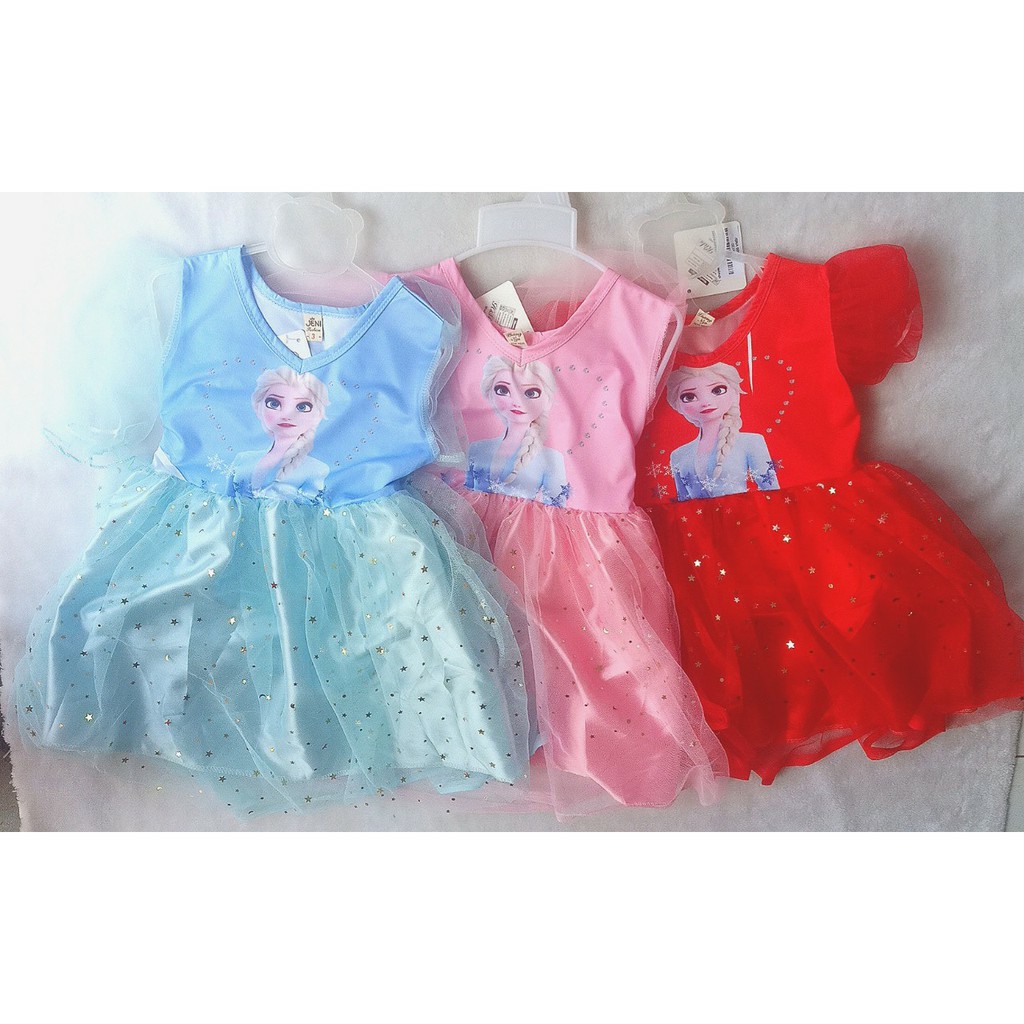 Đầm elsa siêu xinh cho bé yêu