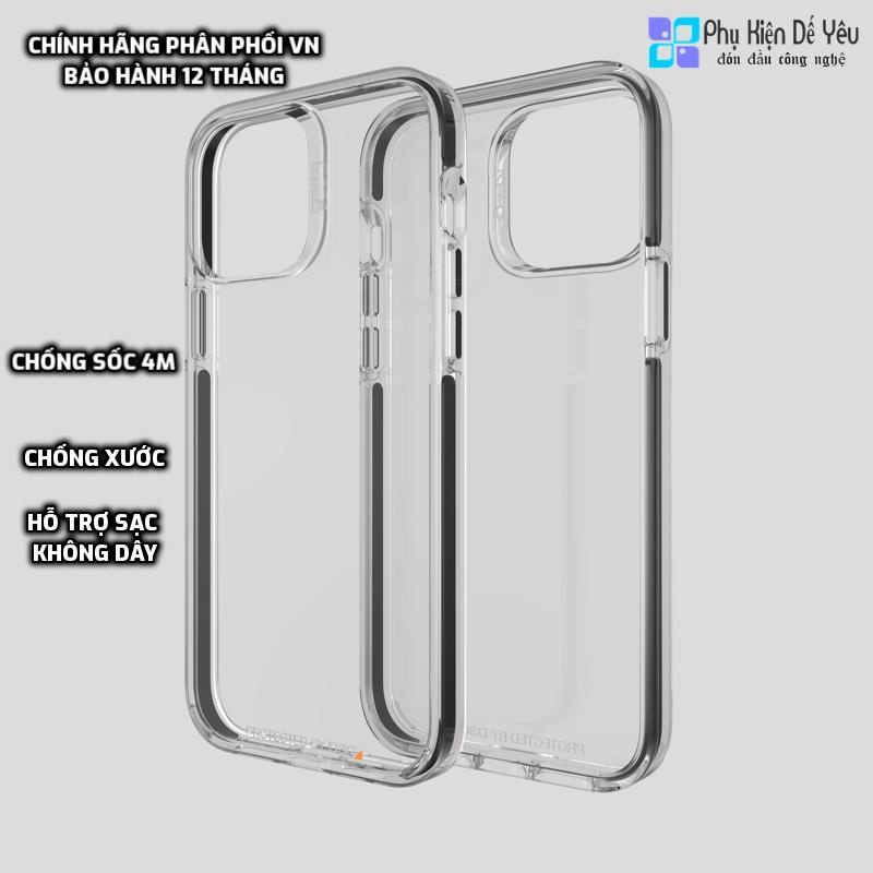 Ốp Gear4 Santa Cruz cho iPhone 13/ 13 pro/ 13 Pro Max [CHÍNH HÃNG PHÂN PHỐI VN, BẢO HÀNH 12 THÁNG]