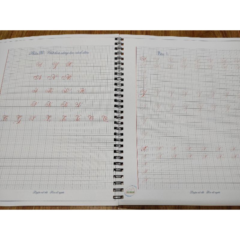 [Mã LIFEBOOK1 giảm 30K đơn 150K] Sổ luyện viết chữ đẹp Hà Thanh