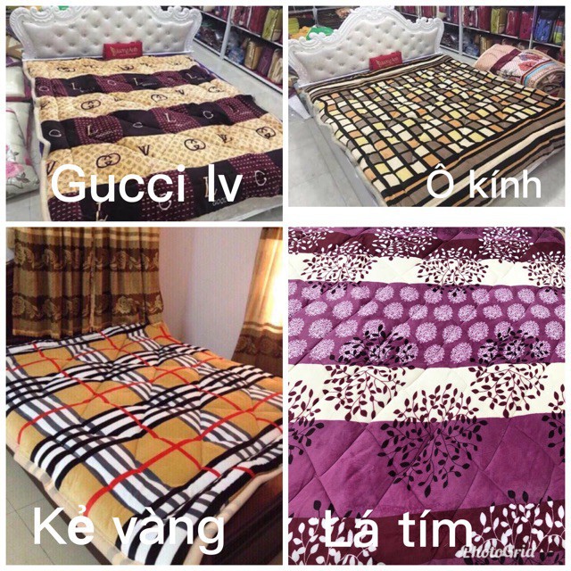 [XẢ HÀNG] Chăn Lông Cừu Đa Mẫu Mã [Siêu Ấm] - Chăn Chất Xịn Dày Dặn 3 Lớp [ 2mx2m2 ]