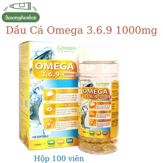 Viên dầu cá Omega 369 Nature Life Bổ não, sáng mắt, khỏe tim mạch