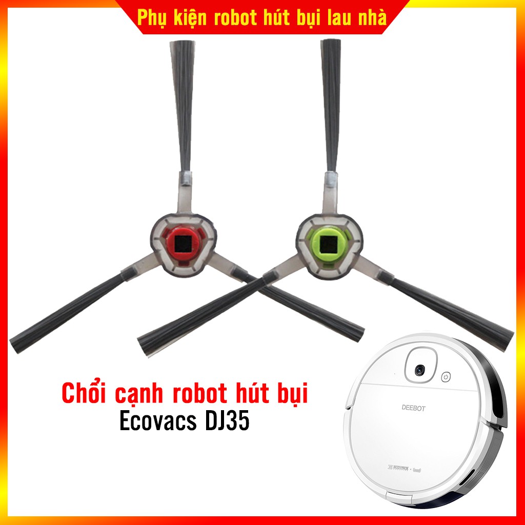 Chổi cạnh robot hút bụi Ecovacs DJ35 - Hàng chính hãng Ecovacs
