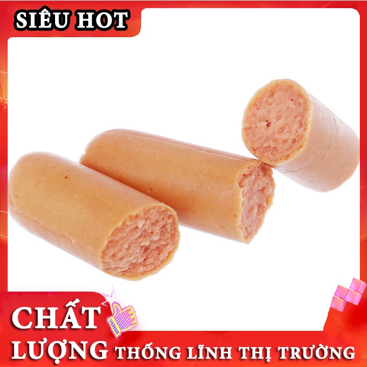 [ DATE NEW ] Xúc xích heo 3 bông mai tiệt trùng Vissan 105g (5 cây) - Siêu Thị Online - SD0035