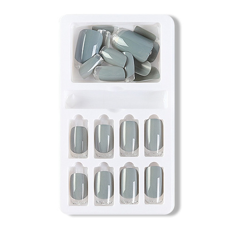 Bộ Móng Tay Giả Kiểu Pháp Tự Trang Trí
