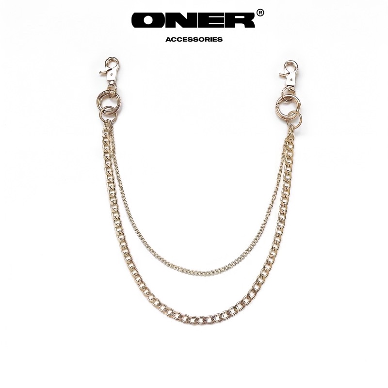 Dây xích quần ONER Thép Titan ( không gỉ ) "Gold Chain"