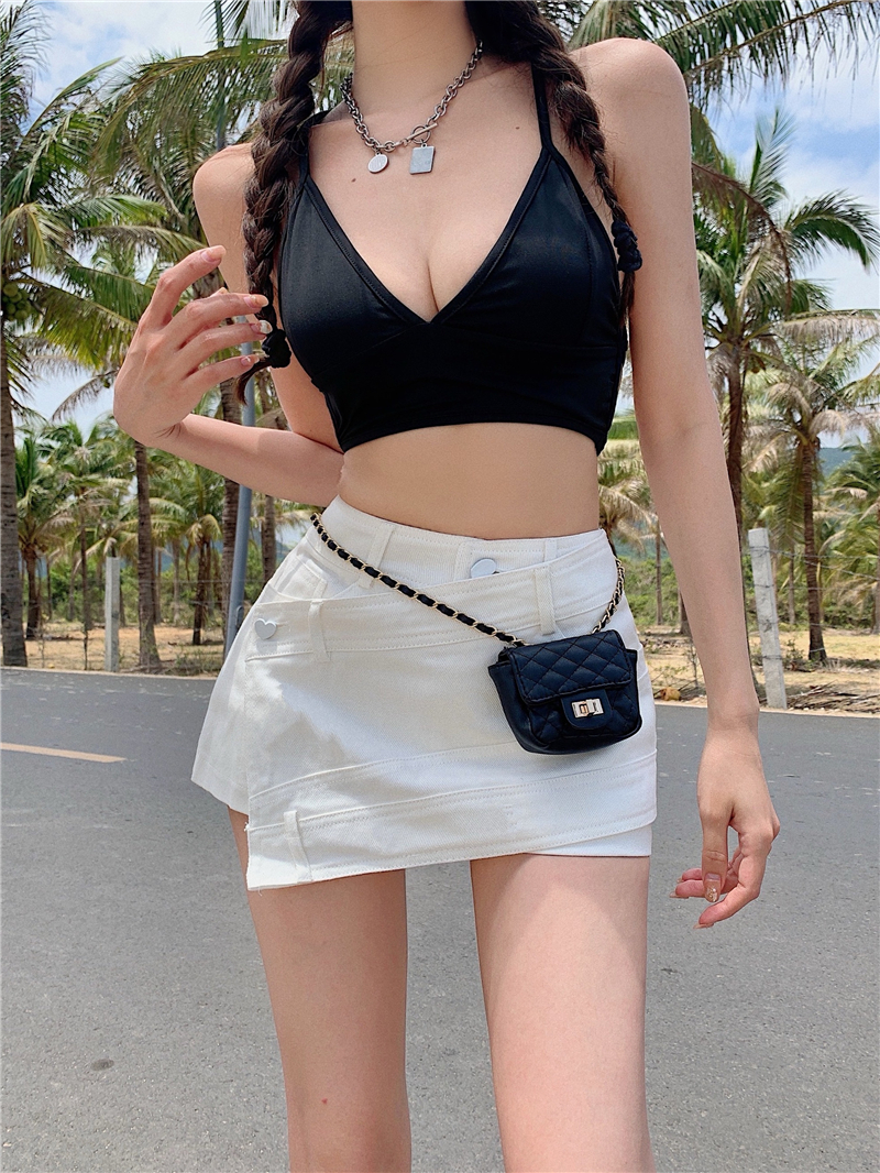 Quần short denim thời trang Hàn Quốc quyến rũ cho nữ | BigBuy360 - bigbuy360.vn