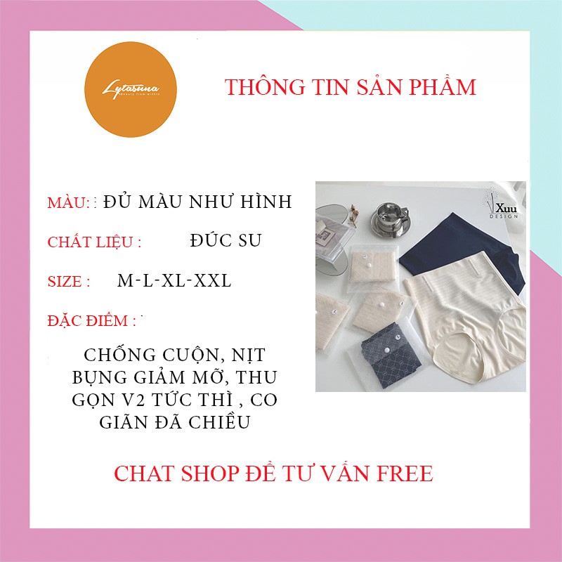Quần Lót Nữ  Su Cạp Cao - Nâng Mông -Gen Bụng -Giảm Mỡ Bụng Tức Thì Thoải Mái  QG06 | BigBuy360 - bigbuy360.vn
