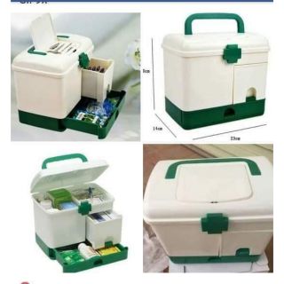 HỘP ĐỰNG THUỐC Y TẾ 3 TẦNG