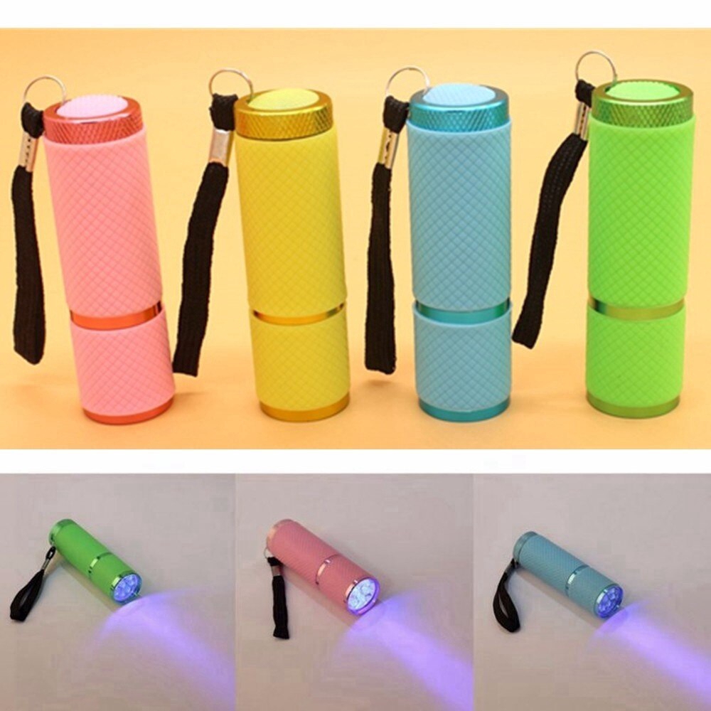 Máy Sấy Khô Móng Tay Bằng Tia UV Mini Có 9 Đèn LED Tiện Dụng
