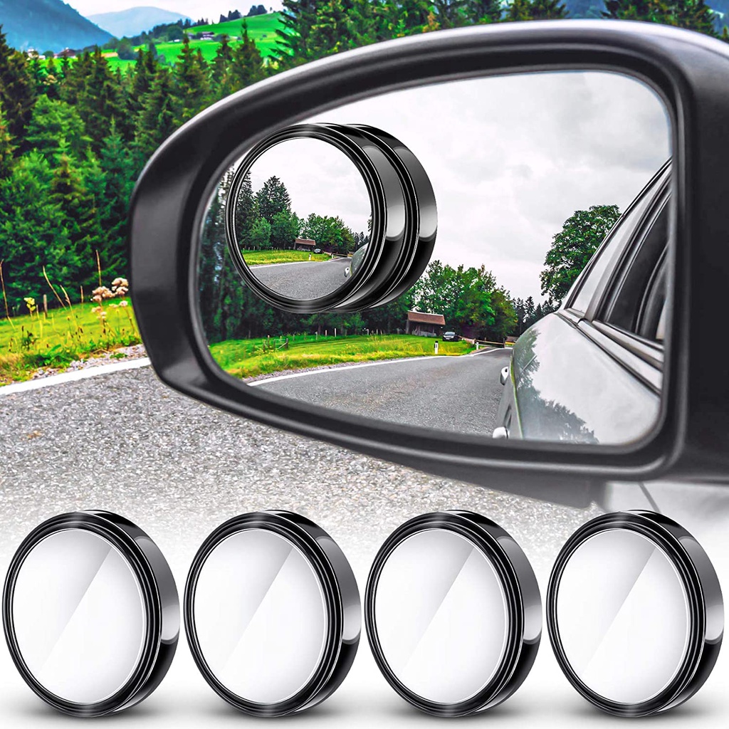 2 Gương chiếu hậu hình tròn góc rộng 360 độ điều chỉnh được