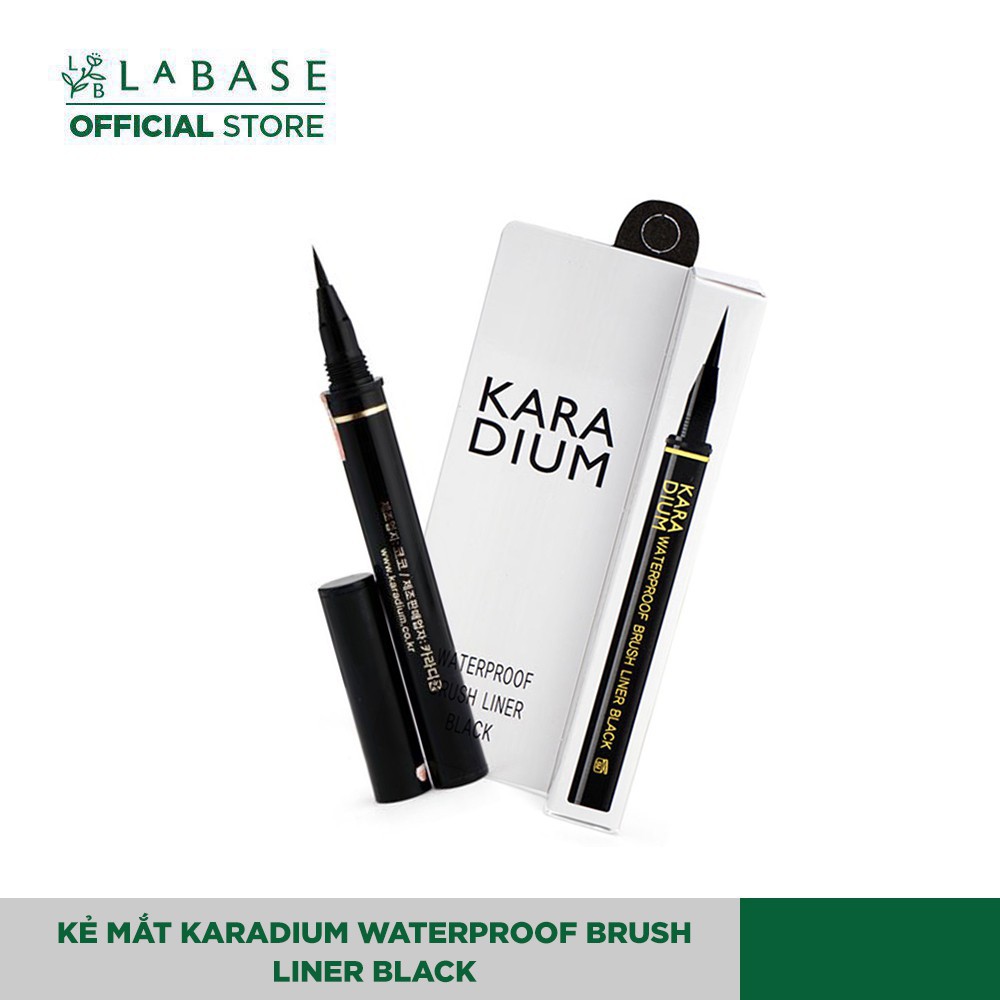 Kẻ mắt Karadium Waterproof Brush Liner Black