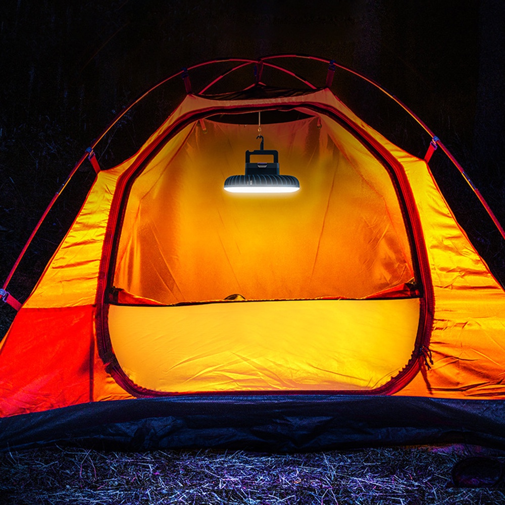 Quạt USB Mini Cầm Tay Có Đèn LED 2400mAh Kèm Móc Treo Tiện Dụng Cho Gia Đình/ Văn Phòng