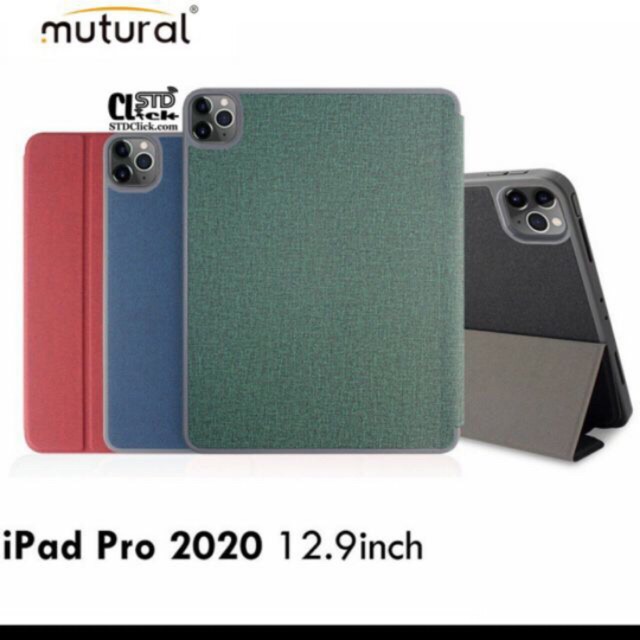 Bao da vải Mutural ipad Pro 12.9 2020/ 2018 (mới) chính hãng