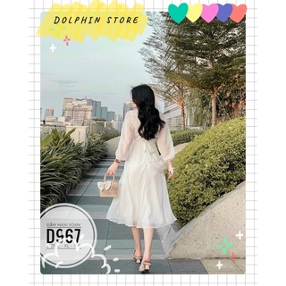 BIGSIZE Đầm maxi voan